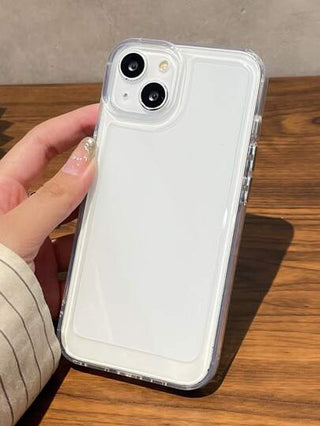 حافظة هاتف أكريليك 2 في 1 من نوع "سبيس كيس" متوافقة مع هواتف آيفون iPhone 16/16 برو/16 بلس/16 برو ماكس/15 برو ماكس/15 برو/11/12/13/14