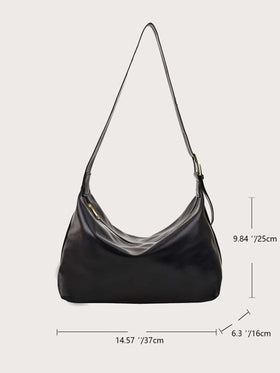 Yogodlns حقيبة كتف بسيطة لفتيات المراهقات والنساء وطلاب الكليات، والعاملين المبتدئين والموظفين البيض، مثالية للمكتب والعمل والأعمال والتنقل، أفضل حقيبة عمل للنساء، حقيبة يابانية عصرية