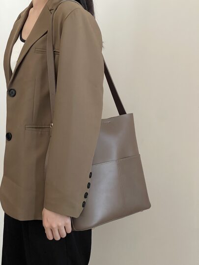 حقيبة مربعة تفاصيل الغرزة