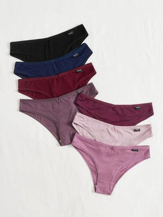 Shein Underwear&Sleepwear Basics سروال داخلي بسيط 7 قطع