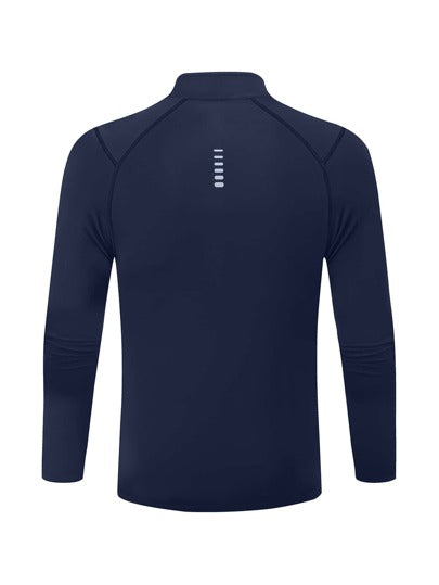 Manfinity Sport Corelite تي شيرت رياضي بأكمام طويلة، أكمام راجلان ذات سحاب نصفي، بناطلي الأولاد