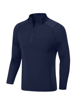 Manfinity Sport Corelite تي شيرت رياضي بأكمام طويلة، أكمام راجلان ذات سحاب نصفي، بناطلي الأولاد