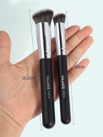 MAANGE مجموعة فرشاة الماكياج المهنية بثلاث قطع، فرشاة مسحوق، فرشاة كونسيلر، فرشاة تحديد، فرشاة محددة، أدوات ماكياج بألياف ناعمة لسهولة الحمل، فرشاة للسفر فرش ميكب فرشا مكياج فرشا فرشاة مكياج فرش مكياج مكياج فراش فراش مكياج