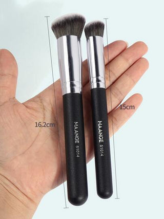 MAANGE مجموعة فرشاة الماكياج المهنية بثلاث قطع، فرشاة مسحوق، فرشاة كونسيلر، فرشاة تحديد، فرشاة محددة، أدوات ماكياج بألياف ناعمة لسهولة الحمل، فرشاة للسفر فرش ميكب فرشا مكياج فرشا فرشاة مكياج فرش مكياج مكياج فراش فراش مكياج
