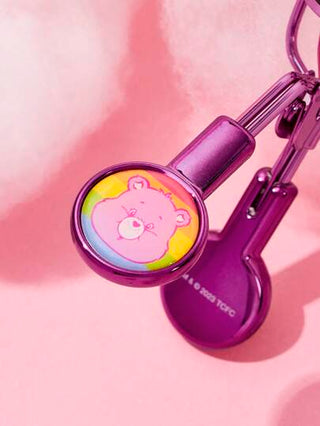 SHEIN X Care Bears مكوِّن رموش محمول على شكل دب كرتوني مع حقيبة تخزين، الدب المبتهج، هدايا