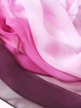 وشاح بطباعة الأومبير قطعة واحدة، وشاحات نسائية، إكسسوارات ملفوفة للنساء