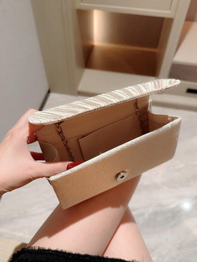 حقيبة دلو ديكور الراين ستون خفيفة للأعمال والمناسبات الكاجوال، تصميم سحاب فتاة، حقيبة ملونة بخرز مزيف، حقيبة سهرة أنيقة، فاخرة ومتميزة مناسبة للحفلات والسيدات والعروس، مثالية للحفلات والعشاء وفساتين ، تتناسب بشكل مثالي مع حفلات الزفاف