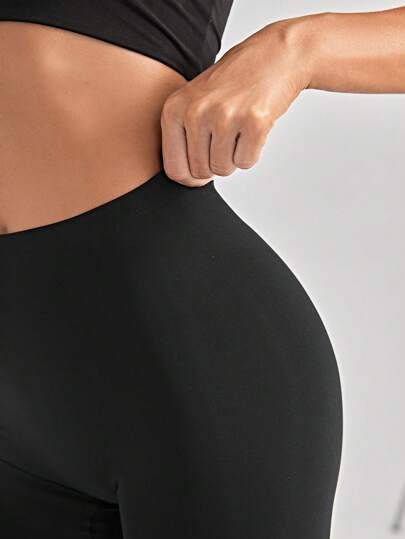 SHEIN شورت داخلي سادة غير ظاهر - 4 قطع