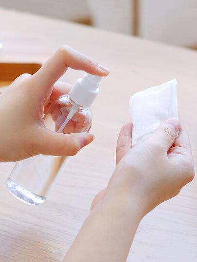 قطعة واحدة بلاستيك عطر موزع , أسلوب أساسي شفاف محمول زجاجة عطر رش للسفر