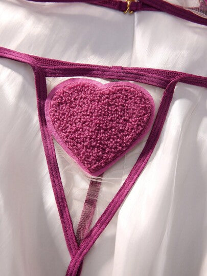 Classic Sexy لانجري جذابة نسائية مثقوب الصاف لطيفة جميلة