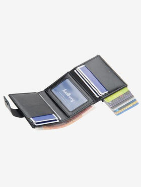 محفظة بطاقات ، حامل بطاقة الائتمان قطعة واحدة مزود بحماية RFID، محفظة ذكية معدنية ألمنيوم بتصميم بسيط للرجال والنساء
