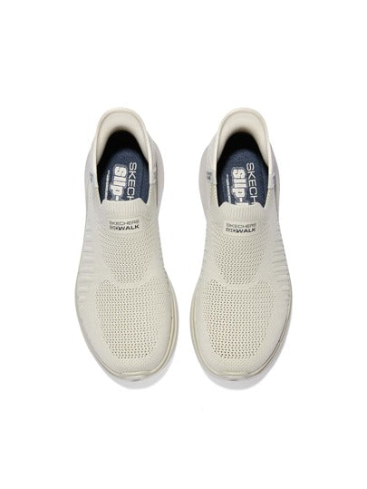 Skechers أحذية مشي رجالية، أحذية رياضية خارجية، أحذية جري شبكية قابلة للتنفس، أحذية ركاب غير رسمية 894235-NAT