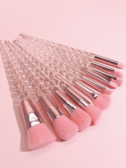 مجموعة فرش ماكياج محترفة بما في ذلك فرشاة الخد ،فرشة المسحوق، فرشاة العيون، وفرشاة الوجه 10قطع فرش ميكب فرشا مكياج فرشا فرشاة مكياج فرش مكياج مكياج فراش فراش مكياج