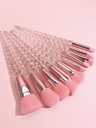 مجموعة فرش ماكياج محترفة بما في ذلك فرشاة الخد ،فرشة المسحوق، فرشاة العيون، وفرشاة الوجه 10قطع فرش ميكب فرشا مكياج فرشا فرشاة مكياج فرش مكياج مكياج فراش فراش مكياج