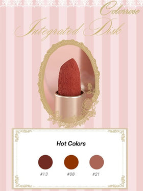 COLORROSE أحمر شفاه بلمعة وخمولي، أحمر شفاه ذو لون حيوي فائق، أحمر شفاه عالي الصبغة، صيغة كريمية مرطبة، بلون شاي الحليب التايلاندي