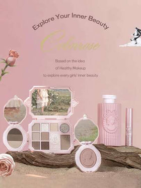 COLORROSE أحمر شفاه بلمعة مطفأة، أحمر شفاه ذو لون حيوي فائق، أحمر شفاه عالي الصبغة، صيغة كريمية مرطبة، شاي أسود وشوكولاتة
