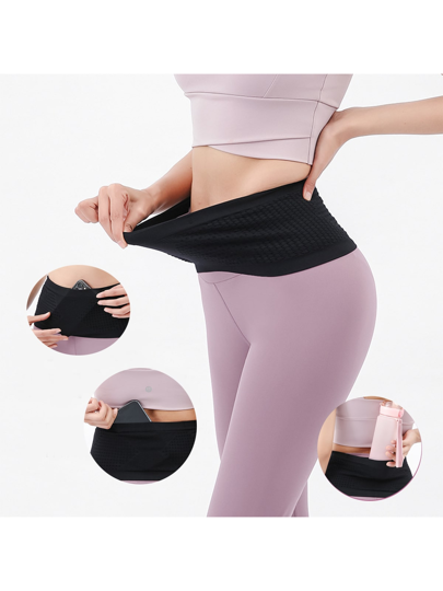 حقيبة خصر مرنة للركض، حقيبة هاتف متعددة الوظائف، حزام خصر مانع للانزلاق للجري والرياضة الخارجية، للرجال والنساء