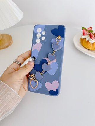 غطاء وقاية للهاتف من مادة TPU مطبوع عليه قلب لعيد الحب متوافق مع هواتف iPhone15/15Plus/15Pro/15Promax