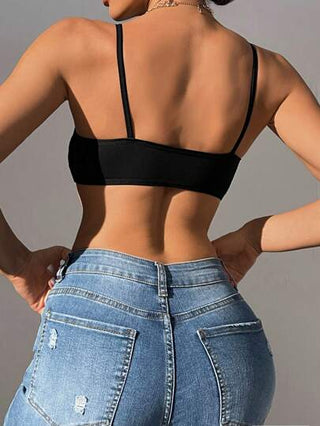 Shein Underwear&Sleepwear Basics طقم حمالة صدر سادة - 3 قطع