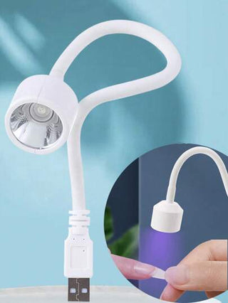 مصباح فني للأظافر مصدر ضوء مزدوج USB ضوء بنفسجي محمول سريع التجفيف مصباح مجفف أظافر صغير لجميع مصابيح الأظافر الأشعة فوق البنفسجية قابل للطي مجفف أظافر USB قابل للثني مصباح الأشعة فوق البنفسجية لتجفيف طلاء الأظافر الجيل والصمغ مصباح تجفيف الأظافر...