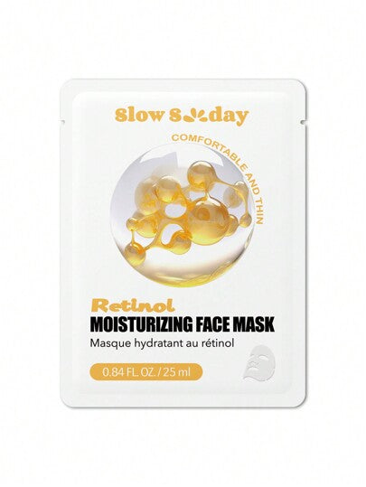 قناع الوجه المرطب SlowSunday Retinol، مضاد للشيخوخة، يرطب ويغذي، يرطب البشرة بعمق ويهدئها، لموسم الخريف/الخريف، جمال K، ليوم الحب، هدية عيد الحب، هدية عيد الحب، لرمضان تجمعات مهرجانات رمضان والهدايا