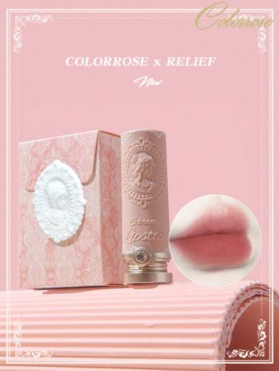 COLORROSE أحمر شفاه مطفي وأحمر شفاه لامع، أحمر شفاه فائق اللمعان، أحمر شفاه عالي الصبغة، صيغة كريمية مرطبة، وردي منخفض التشبع