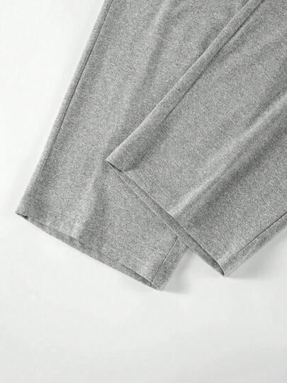 SHEIN أطقم ملابس سفلية للمنزل رجالية شريط الخط