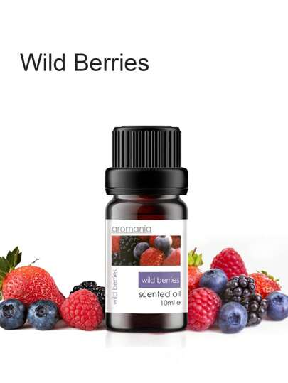 زيت أساسي عطري عطري 10 مل، مناسب لآلات العلاج بالعطور والشموع العطرية والمصابيح العطرية والموزعات الخشبية والحجرية - توت بري