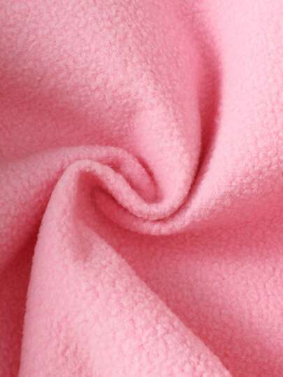 SHEIN جاكيت صور رسوم كارتون سستة قبعة للبنات للاطفال