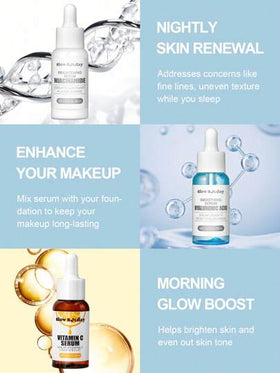 SlowSunday Niacinamide تفتيح المصل ، مصل تقلص المسام ، خلاصة الوجه المرطبة ، السائل تنقية المسام الجمال ، العناية بالبشرة ، أنماط الخريف والشتاء المريحة ، مناسبة لخريف الشتاء ، Y2K ، لعيد الهالوين ، الحفلات والهدايا ، ورأس السنة الجديدة ، هدية شكرا لك