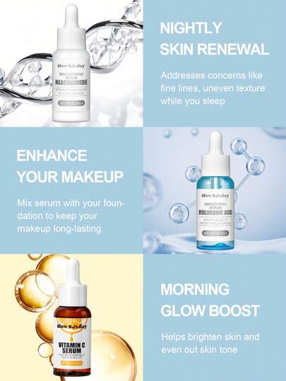 SlowSunday Niacinamide تفتيح المصل ، مصل تقلص المسام ، خلاصة الوجه المرطبة ، السائل تنقية المسام الجمال ، العناية بالبشرة ، أنماط الخريف والشتاء المريحة ، مناسبة لخريف الشتاء ، Y2K ، لعيد الهالوين ، الحفلات والهدايا ، ورأس السنة الجديدة ، هدية شكرا لك
