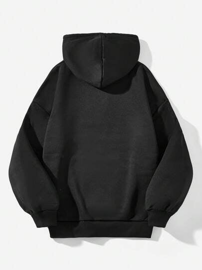 EZwear بلوفر رياضي نسائي طويل الأكمام بغطاء رأس بسحاب، بطبعة صورة شخصية وأحرف عرضي مناسب للخريف والشتاء