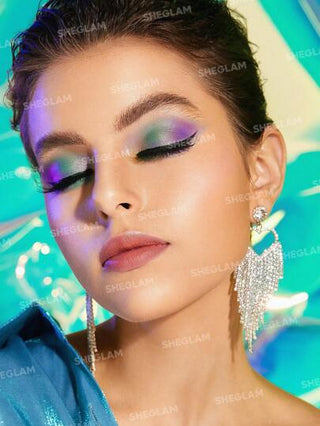 SHEGLAM لوحة ظلال العيون Chill Track Palette 12-Clolor Shimmer Metallic Matte Eyeshadow Palette Bold Color Long-Lasting Ultra Pigmentized Blendable Y2K Styling Eyeshadows Christmas Winter Gifts عيد الأب التخرج عيد الميلاد العطلة الربيع الصيف Y2K...