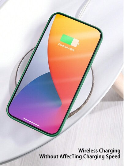 غطاء واقٍ من السيليكون السائل الفاخر مقاوم للصدمات متوافق مع هواتف iPhone 16 14 13 12 11 15 برو ماكس، متوافق مع iPhone 12 13 ميني 14 15 16 بلس، غطاء هاتف أنيق مع حماية من المخمل