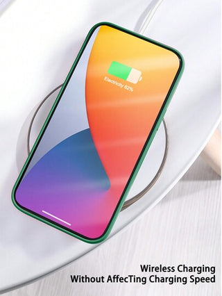 غطاء واقٍ من السيليكون السائل الفاخر مقاوم للصدمات متوافق مع هواتف iPhone 16 14 13 12 11 15 برو ماكس، متوافق مع iPhone 12 13 ميني 14 15 16 بلس، غطاء هاتف أنيق مع حماية من المخمل