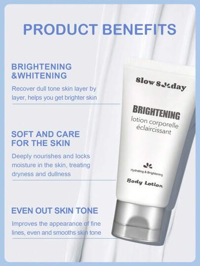 غسول الجسم SlowSunday Brightening ، مع النياسيناميد ، يحسن البهتان ، يضيء ، ينعم البشرة ، حتى لون البشرة ، للإبطين ، الركبتين ، المرفقين وخط البكيني ، K Beauty ، أنماط الخريف والشتاء المريحة ، مناسب لخريف الشتاء ، Y2K ، لعيد الهالوين ، الحفلات والهدايا ،