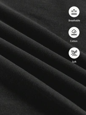 SHEIN تي شيرت تي-شيرت أبيض أكمام قصيرة بياقة مستديرة للفتى المراهق، مناسب للملابس الرياضية، مصنوع من خليط من القطن، مناسب للصيف