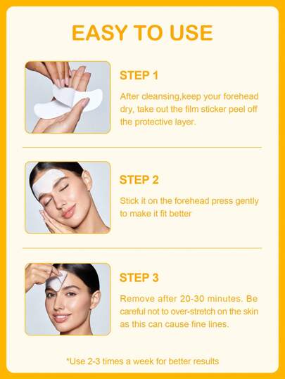رقعة جبهة النياسين اميد SlowSunday 5 PCS، تحسين تجاعيد الجبهة، لخريف/الخريف، K Beauty، ليوم الحب، هدية عيد الحب، هدية عيد الحب، لرمضان ومهرجان رمضان وهدايا
