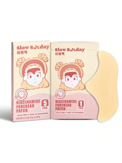 رقعة جبهة النياسين اميد SlowSunday 5 PCS، تحسين تجاعيد الجبهة، لخريف/الخريف، K Beauty، ليوم الحب، هدية عيد الحب، هدية عيد الحب، لرمضان ومهرجان رمضان وهدايا