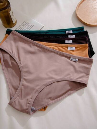 Shein Underwear&Sleepwear Basics سروال داخلي بسيط أسلوب أساسي 5 قطع