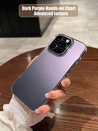 حالة هاتف شفافة رقيقة جدًا ومقاومة للصدمات متوافقة مع iPhone 15 Pro Max / 16 Pro Max / 16 Pro / 14 Pro Max / 14 Pro / 13 Pro Max / iPhone 16