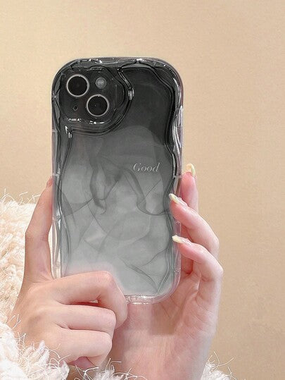 حافظة هاتف بنمط متدرج متوافقة مع هاتف Apple Iphone