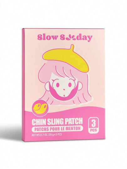 رقعة الذقن SlowSunday 3 PCS، وجه على شكل حرف V، رفع وتثبيت، لخريف/الخريف، K Beauty، ليوم الحب، هدية عيد الحب، هدية عيد الحب، لرمضان تجمعات مهرجان رمضان