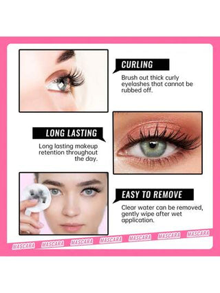 ماسكارا لطيفة شكل رأس القط مجعد & دائم 10g
