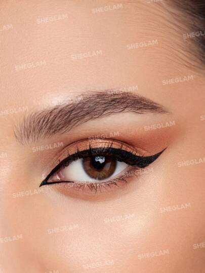 SHEGLAM كحل Eye Affinity المقاوم للماء، قلم كحل غير لامع مقاوم للتعرق، رفيع للغاية ولا يلطخ، كحل أسود يدوم طويلاً، مكياج عيون احترافي، كحل للشتاء، ، عيد الميلاد عيد الأب التخرج عيد الميلاد العطلة الربيع الصيف Y2K فاخر أزياء مكياج مستحضرات التجميل...