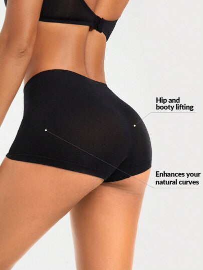 Shape شورت بحمالات موحدة اللون