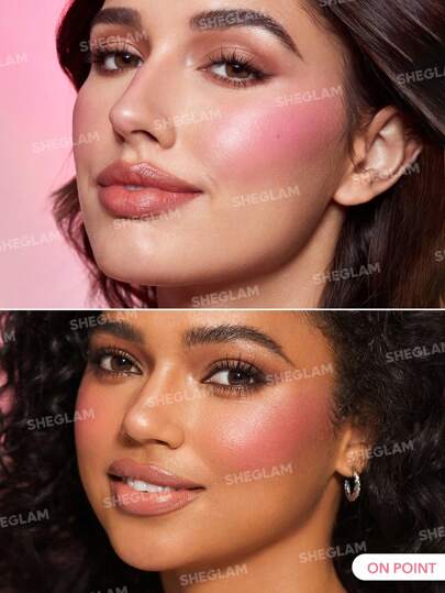 SHEGLAM أحمر خدود سائل Color Bloom-أحمر خدود سائل مقاوم للماء يدوم طويلاً، صبغة عالية لا يتلاشى، توهج طبيعي يدوم طويلاً، مكياج خفيف الوزن للوجه، أحمر خدود Christmas Pink عيد الأب التخرج عيد الميلاد العطلة الربيع الصيف Y2K فاخر أزياء مكياج مستحضرات...