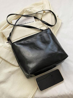 حقيبة يد نسائية من جلد بو صلب بلون واحد من Merlist ، حقيبة يد أنيقة مطبوعة على شكل تمساح ، حقيبة كتف ذات سعة كبيرة على الطراز القديم ، محفظة محمولة للخارج للسفر والتسوق والعطلات ، حقائب دلو جديدة في الموضة لرجال الأعمال والتنقل العابر للقارات