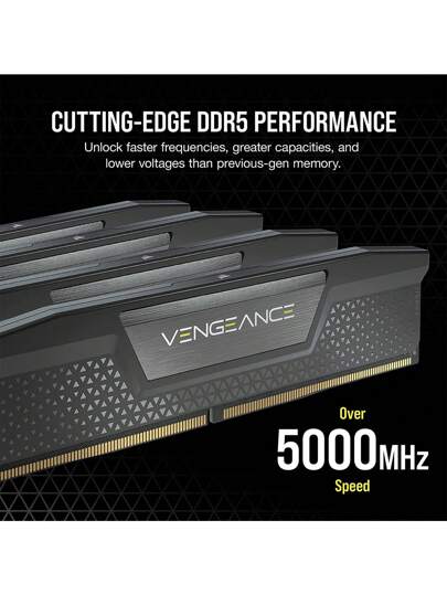 CORSAIR ذاكرة سطح مكتب Corsair DDR5 الأمريكية بحجم 16G 32G 5200 5600 6000 وحدة، مسطرة