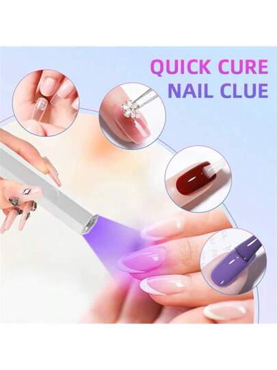 ضوء ال- Uv للأظافر، جهاز مجفف الأظافر السريع المحمول للصالونات بتقنية Usb Led يعمل بال- Uv المناسب لكل أنواع جل الأظافر ،معدات فن الأظافر القابلة لإعادة الشحن للاستخدام المنزلي ،مصباح Gel X للأظافر جل سريع الشفافية،مصباح Led للأظافر، جهاز تجفيف...